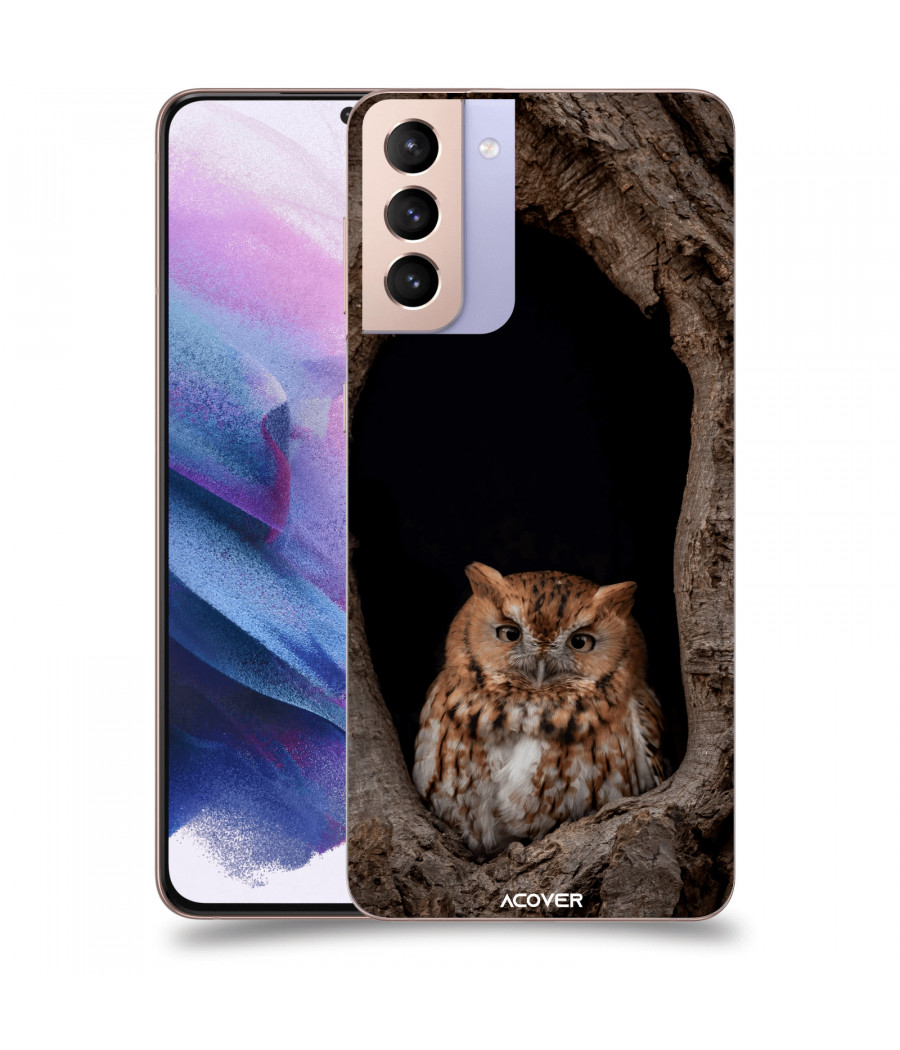 ACOVER Kryt na mobil Samsung Galaxy S21+ G996F s motivem Owl