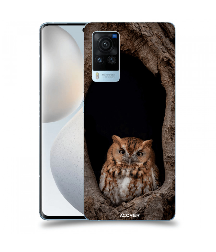 ACOVER Kryt na mobil Vivo X60 Pro 5G s motivem Owl