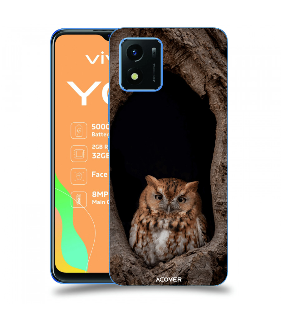 ACOVER Kryt na mobil Vivo Y01 s motivem Owl