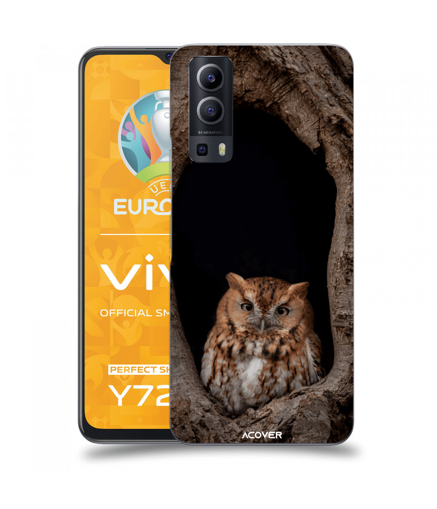 ACOVER Kryt na mobil Vivo Y72 5G s motivem Owl
