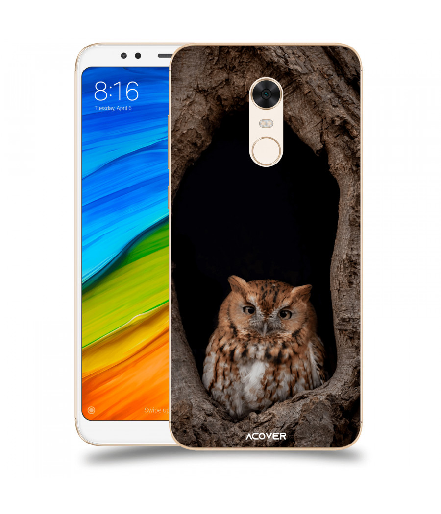 ACOVER Kryt na mobil Xiaomi Redmi 5 Plus Global s motivem Owl