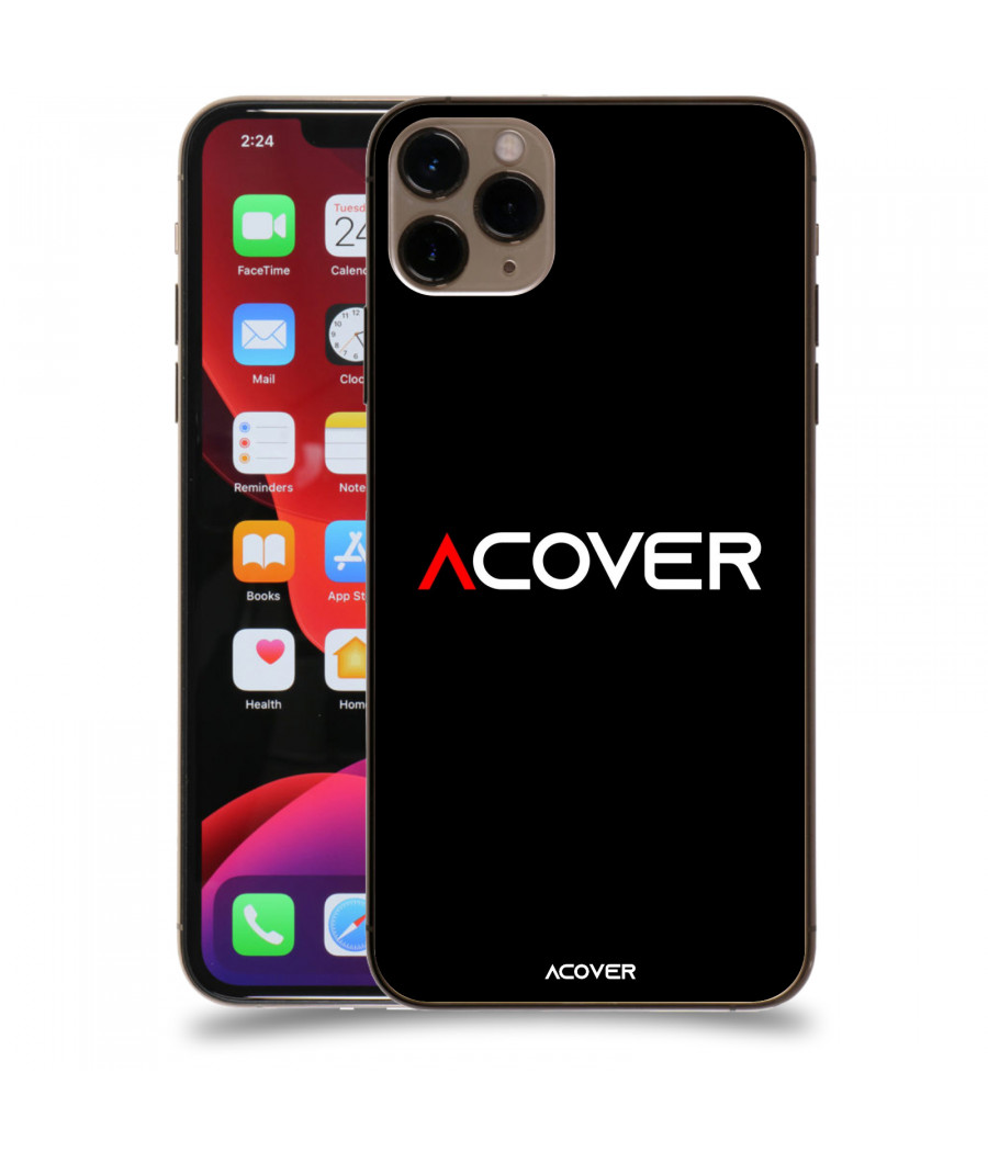 ACOVER Kryt na mobil Apple iPhone 11 Pro Max s motivem ACOVER black