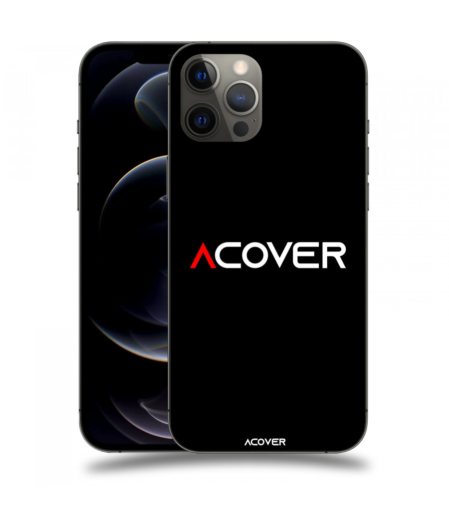 ACOVER Kryt na mobil Apple iPhone 12 Pro Max s motivem ACOVER black