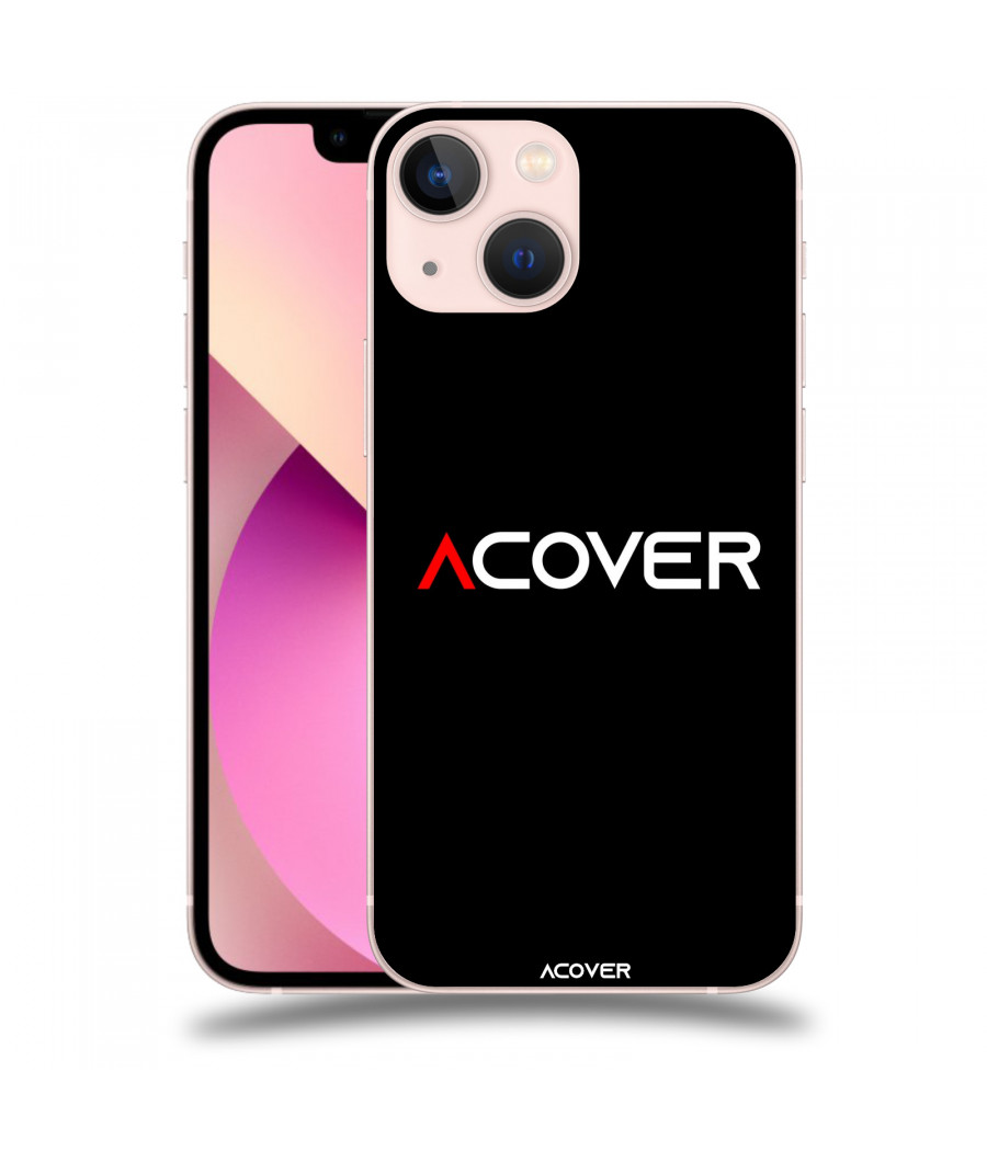 ACOVER Kryt na mobil Apple iPhone 13 mini s motivem ACOVER black