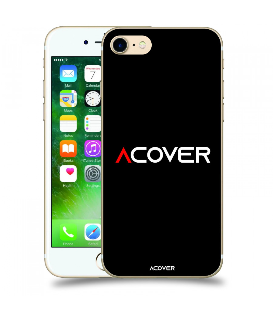 ACOVER Kryt na mobil Apple iPhone 7 s motivem ACOVER black