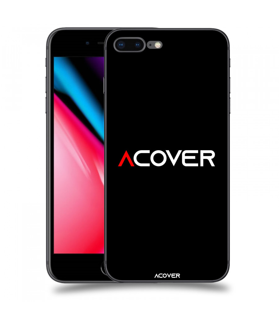 ACOVER Kryt na mobil Apple iPhone 8 Plus s motivem ACOVER black