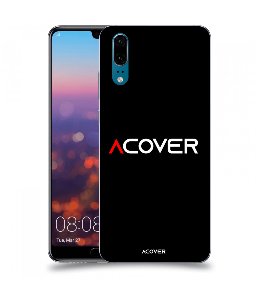 ACOVER Kryt na mobil Huawei P20 s motivem ACOVER black
