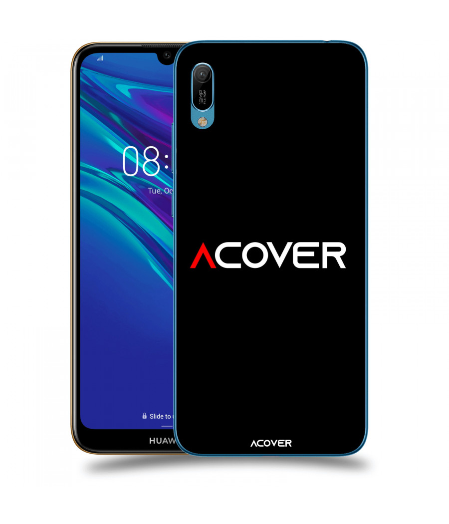 ACOVER Kryt na mobil Huawei Y6 2019 s motivem ACOVER black
