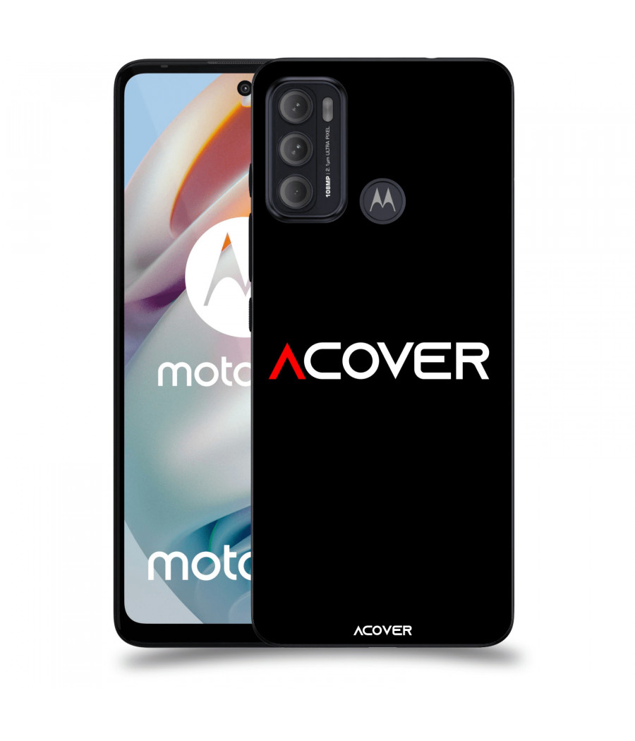 ACOVER Kryt na mobil Motorola Moto G60 s motivem ACOVER black