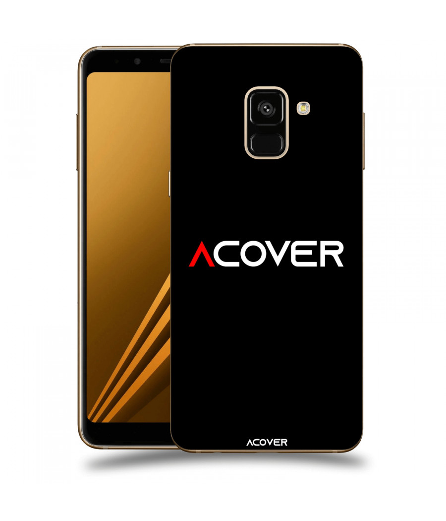 ACOVER Kryt na mobil Samsung Galaxy A8 2018 A530F s motivem ACOVER black