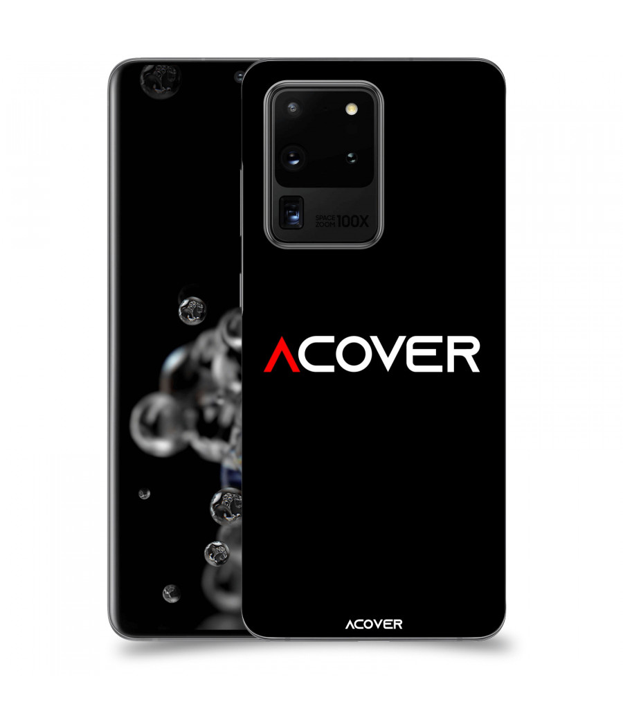 ACOVER Kryt na mobil Samsung Galaxy S20 Ultra 5G G988F s motivem ACOVER black