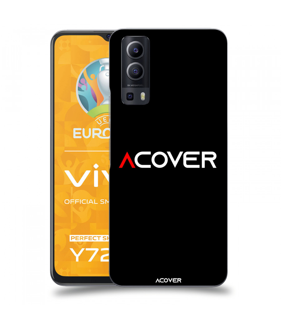 ACOVER Kryt na mobil Vivo Y72 5G s motivem ACOVER black