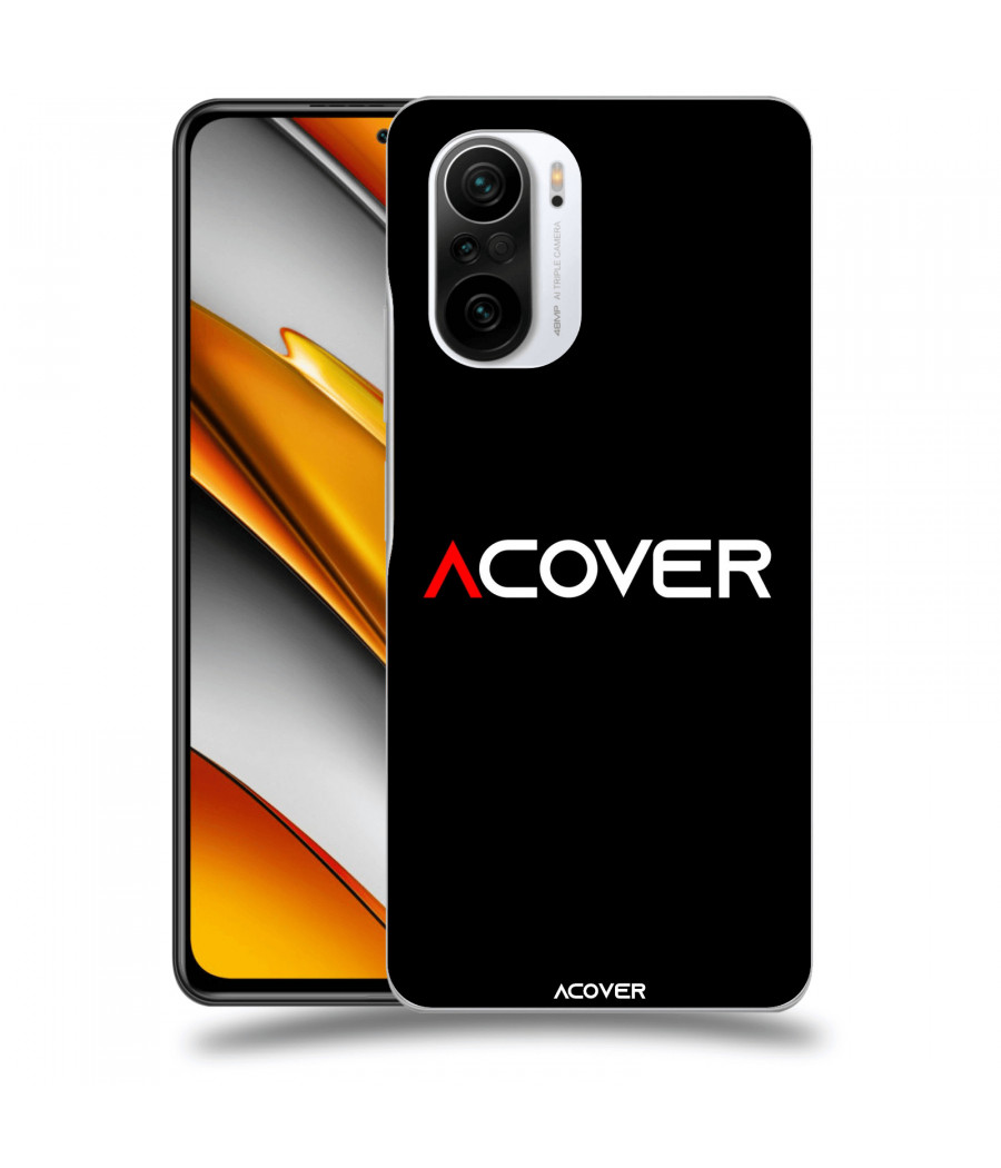 ACOVER Kryt na mobil Xiaomi Poco F3 s motivem ACOVER black