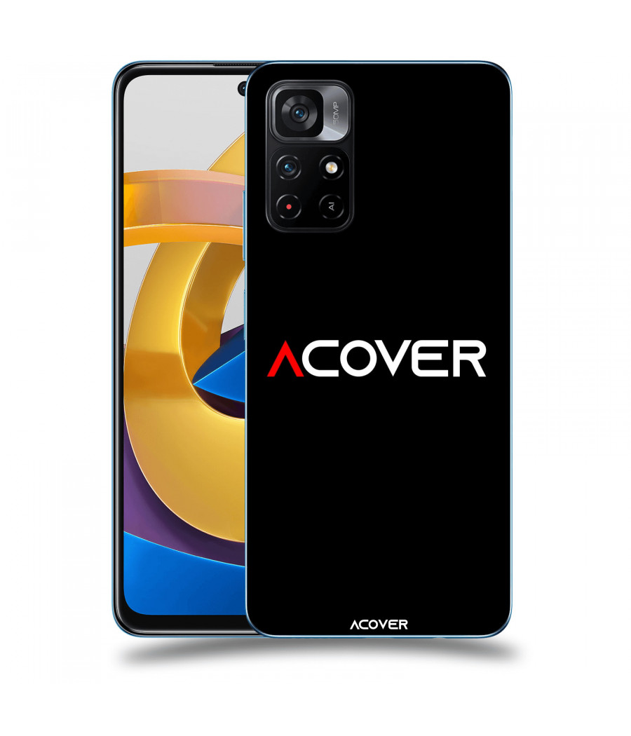 ACOVER Kryt na mobil Xiaomi Poco M4 Pro s motivem ACOVER black