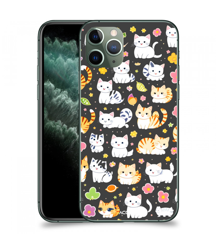 ACOVER Kryt na mobil Apple iPhone 11 Pro s motivem Little cats