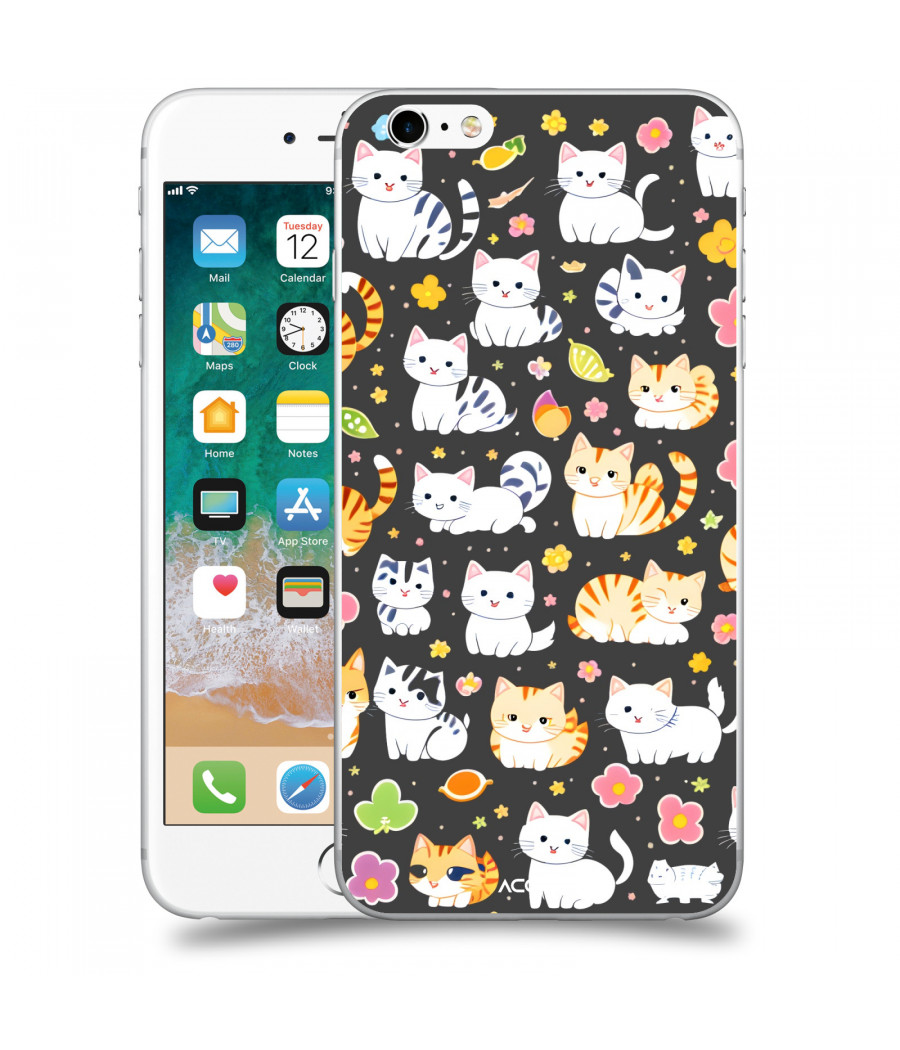 ACOVER Kryt na mobil Apple iPhone 6 Plus/6S Plus s motivem Little cats