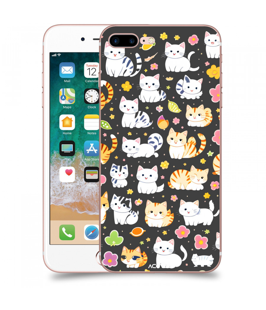 ACOVER Kryt na mobil Apple iPhone 7 Plus s motivem Little cats