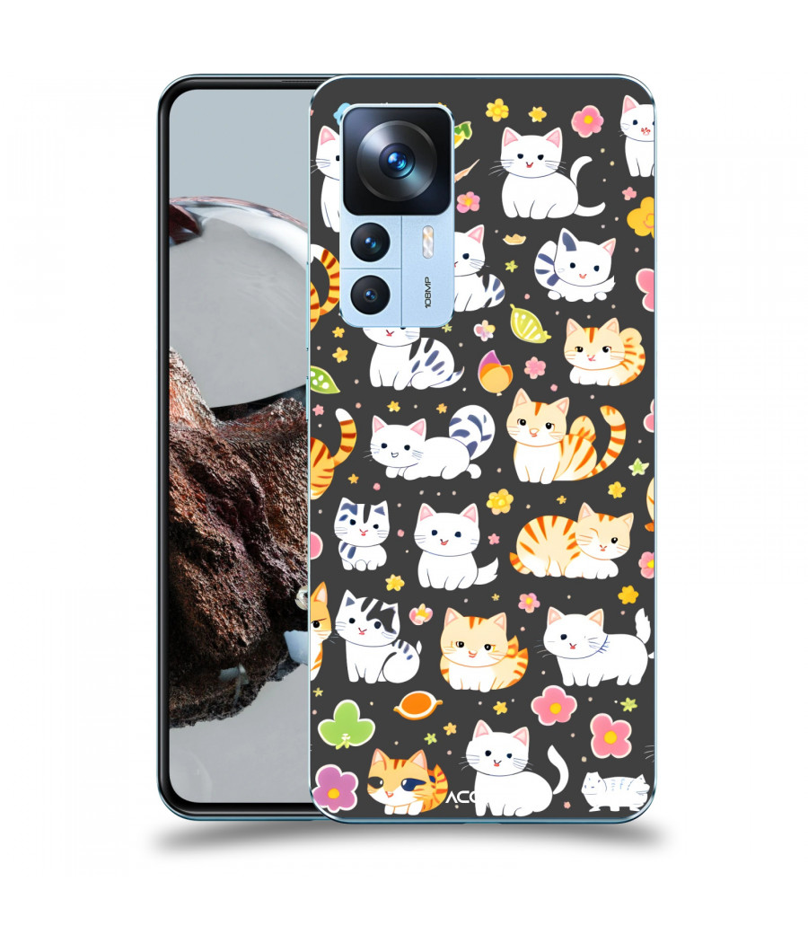 ACOVER Kryt na mobil Xiaomi 12T s motivem Little cats