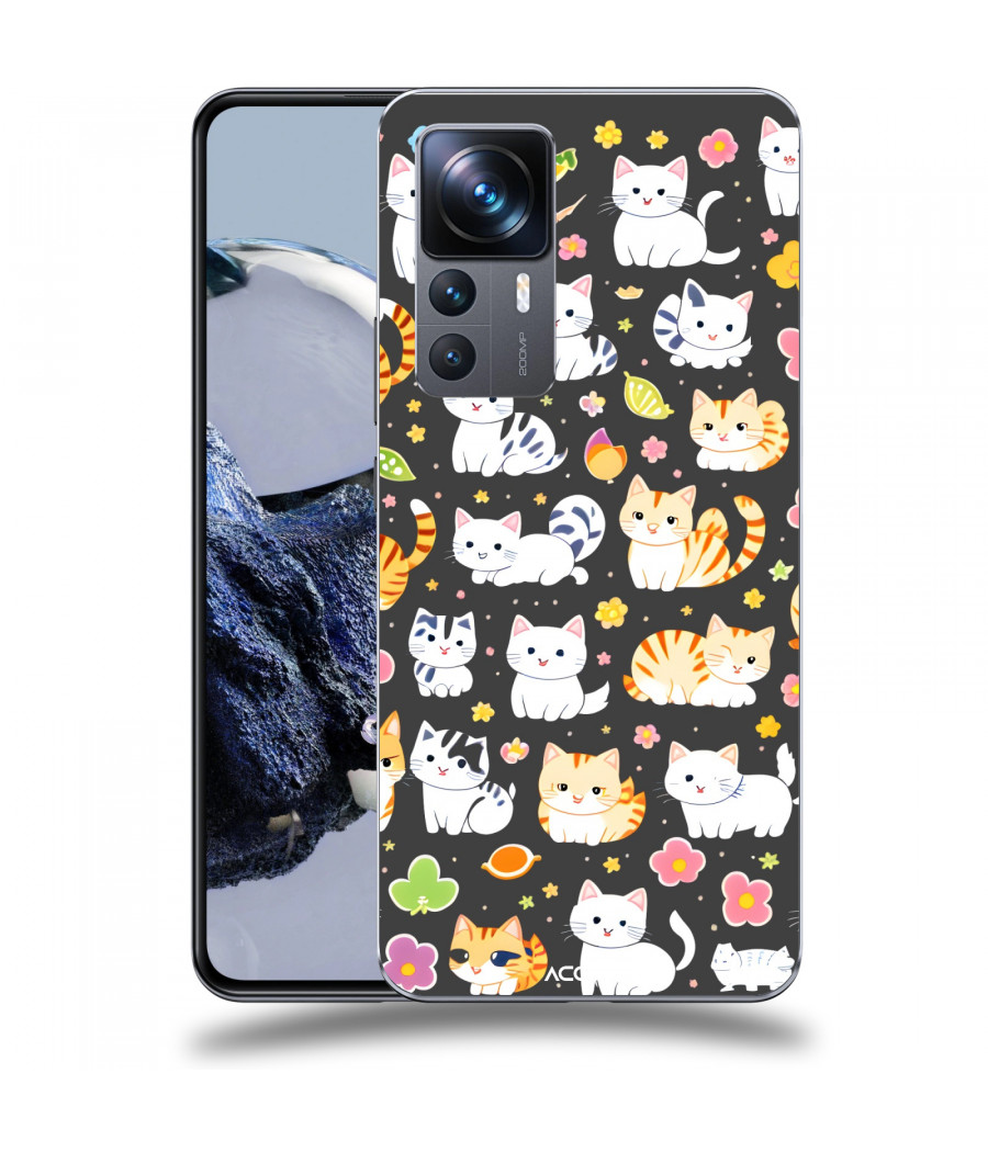 ACOVER Kryt na mobil Xiaomi 12T Pro s motivem Little cats