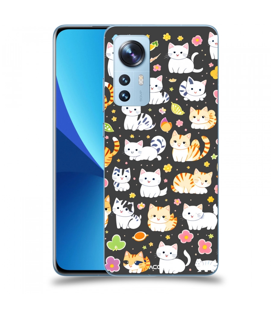 ACOVER Kryt na mobil Xiaomi 12X s motivem Little cats