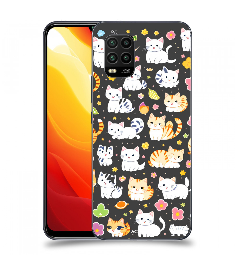 ACOVER Kryt na mobil Xiaomi Mi 10 Lite s motivem Little cats