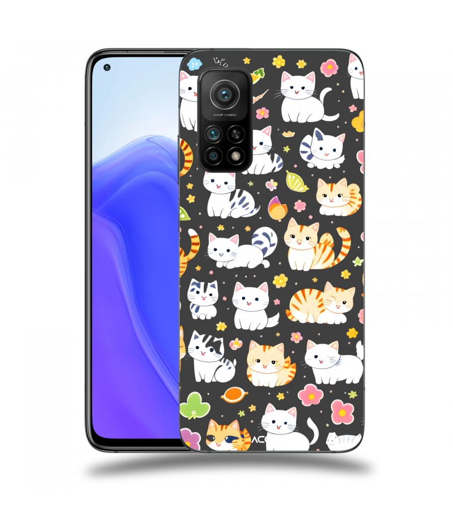 ACOVER Kryt na mobil Xiaomi Mi 10T s motivem Little cats