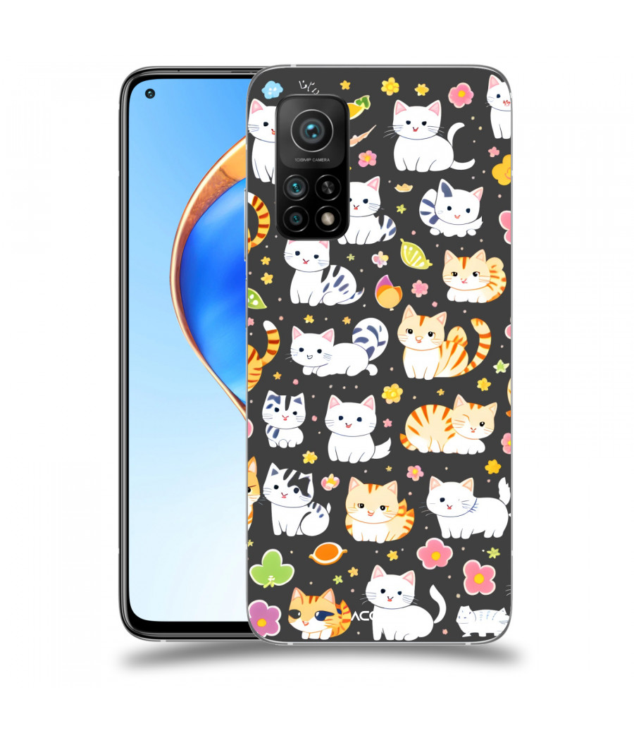 ACOVER Kryt na mobil Xiaomi Mi 10T Pro s motivem Little cats