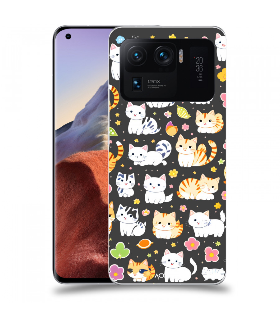 ACOVER Kryt na mobil Xiaomi Mi 11 Ultra s motivem Little cats