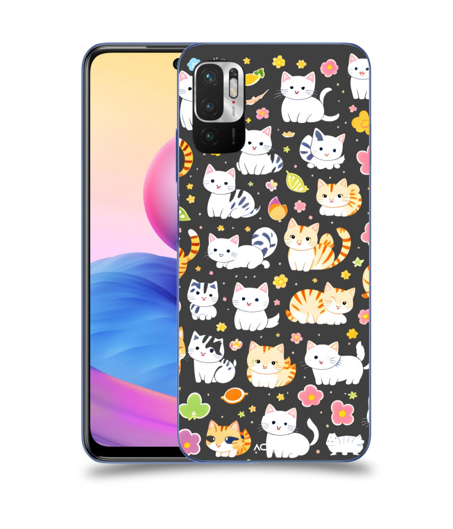 ACOVER Kryt na mobil Xiaomi Redmi Note 10 5G s motivem Little cats