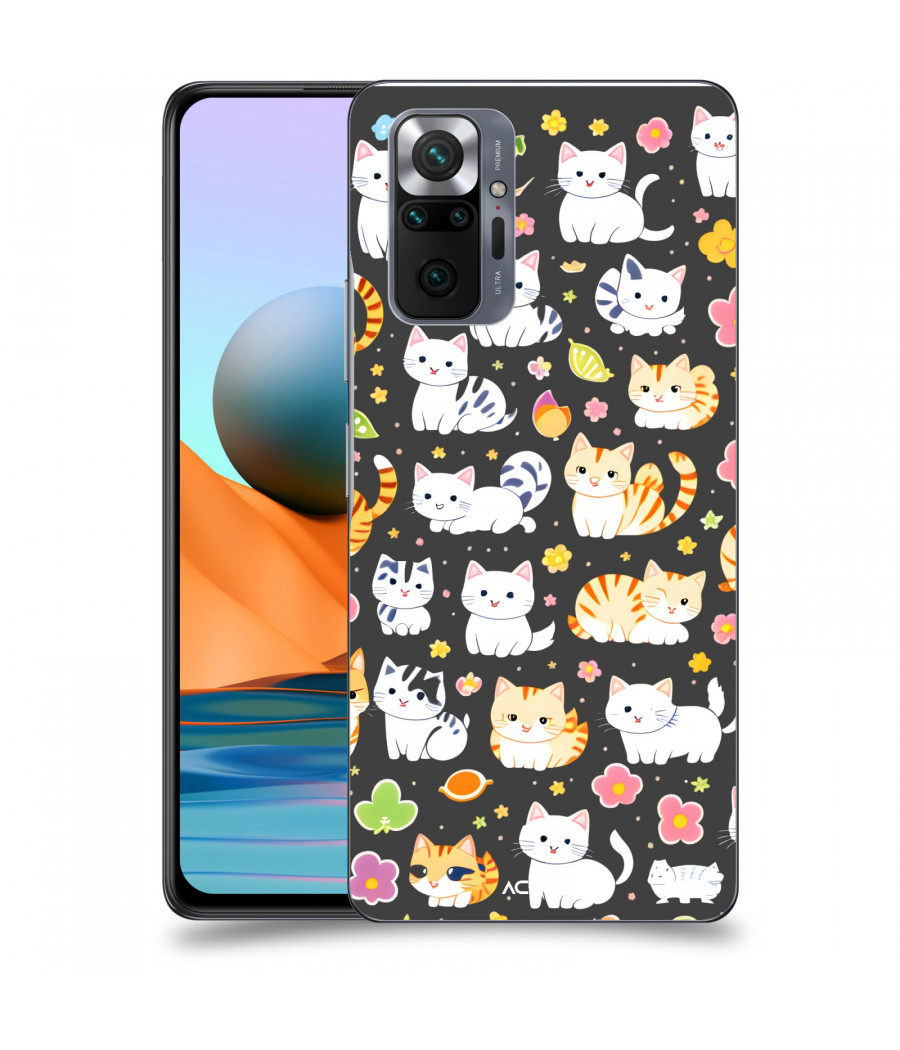 ACOVER Kryt na mobil Xiaomi Redmi Note 10 Pro s motivem Little cats