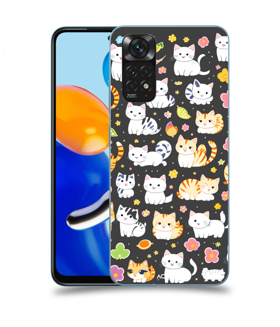 ACOVER Kryt na mobil Xiaomi Redmi Note 11 s motivem Little cats