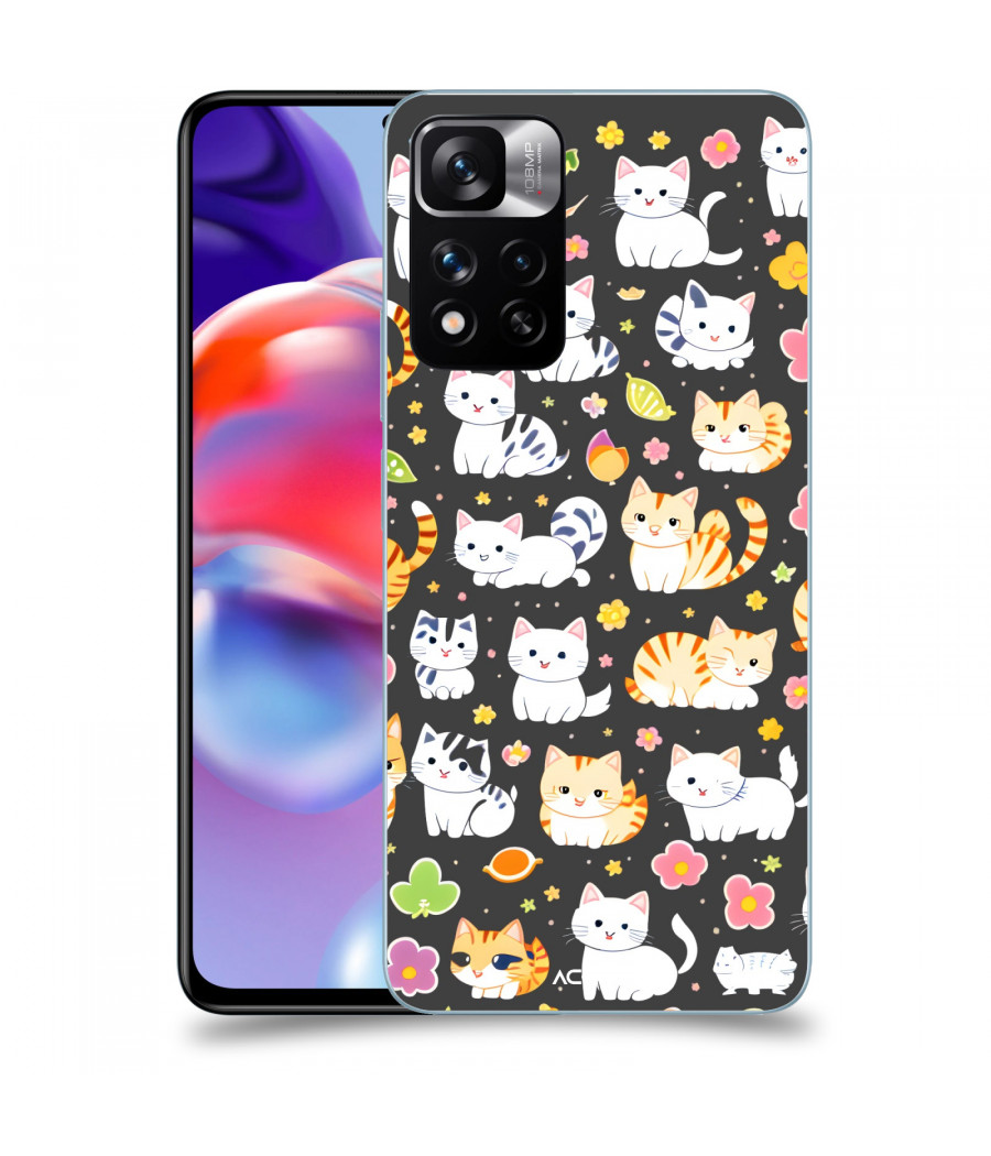 ACOVER Kryt na mobil Xiaomi Redmi Note 11 Pro+ 5G s motivem Little cats