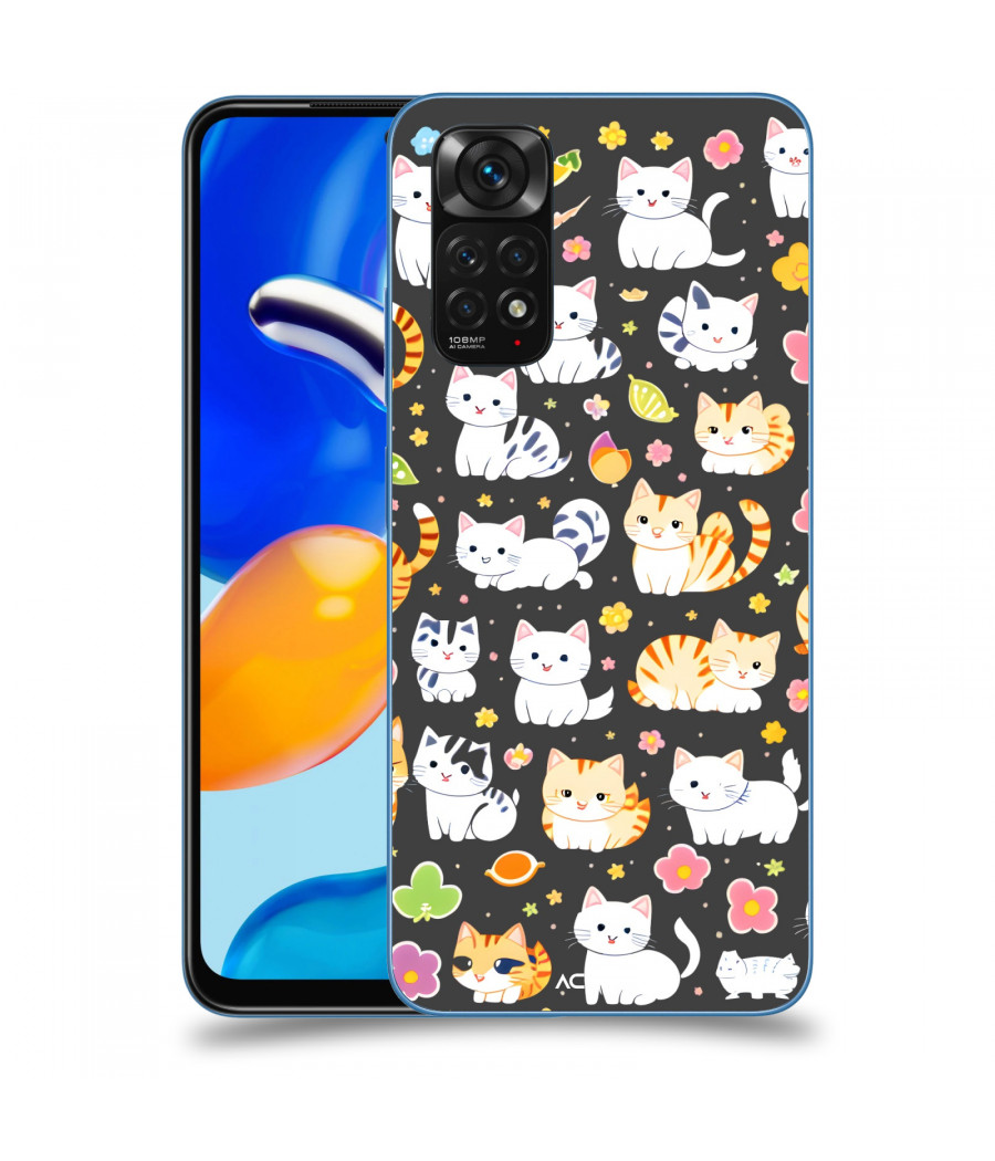 ACOVER Kryt na mobil Xiaomi Redmi Note 11S s motivem Little cats