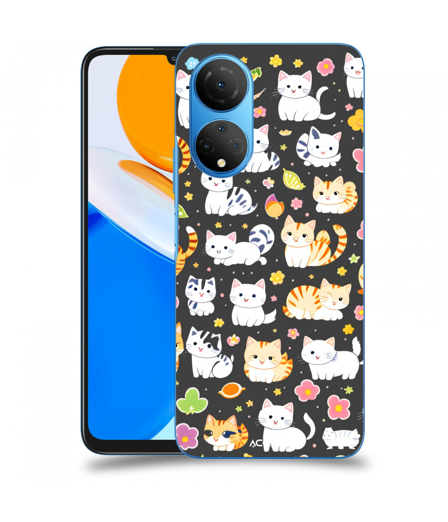 ACOVER Kryt na mobil Honor X7 s motivem Little cats