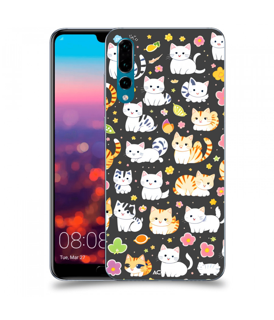 ACOVER Kryt na mobil Huawei P20 Pro s motivem Little cats