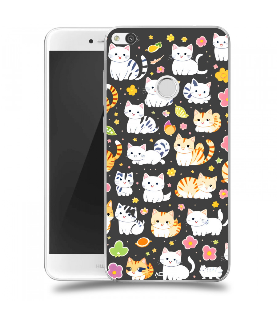 ACOVER Kryt na mobil Huawei P9 Lite 2017 s motivem Little cats