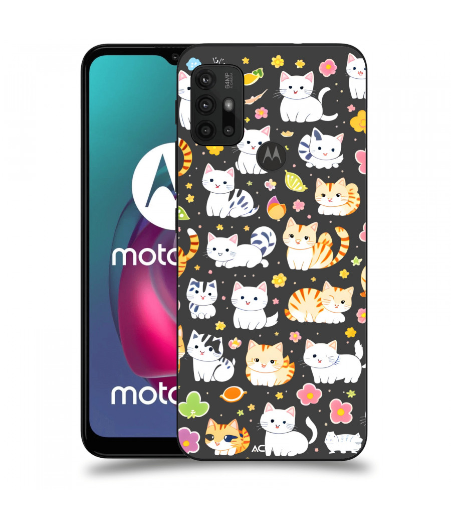 ACOVER Kryt na mobil Motorola Moto G30 s motivem Little cats