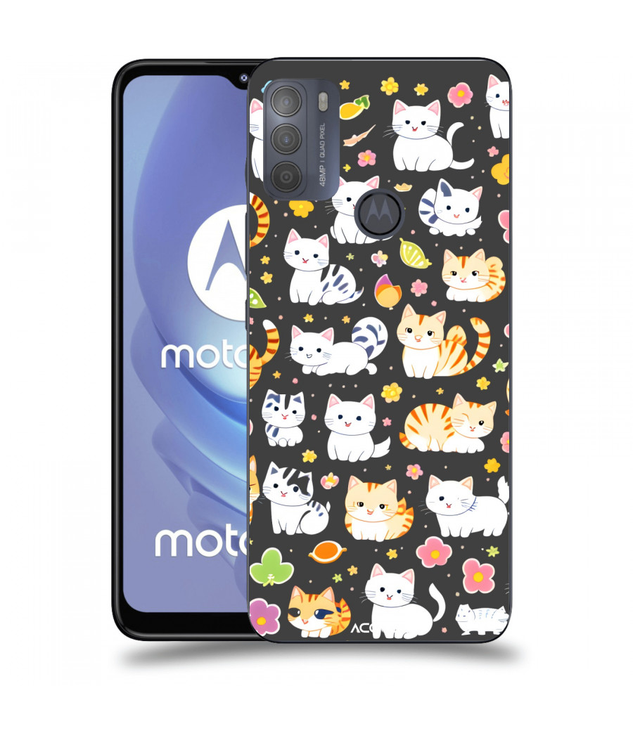ACOVER Kryt na mobil Motorola Moto G50 s motivem Little cats