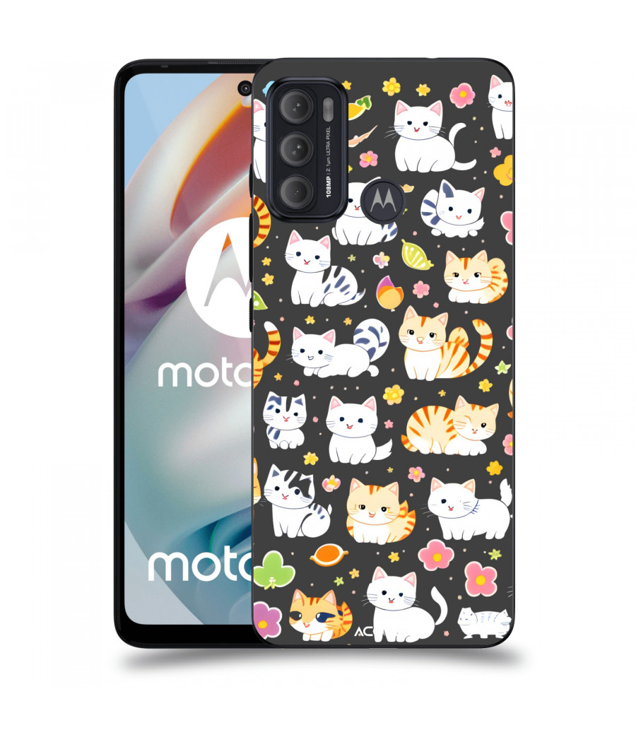 ACOVER Kryt na mobil Motorola Moto G60 s motivem Little cats