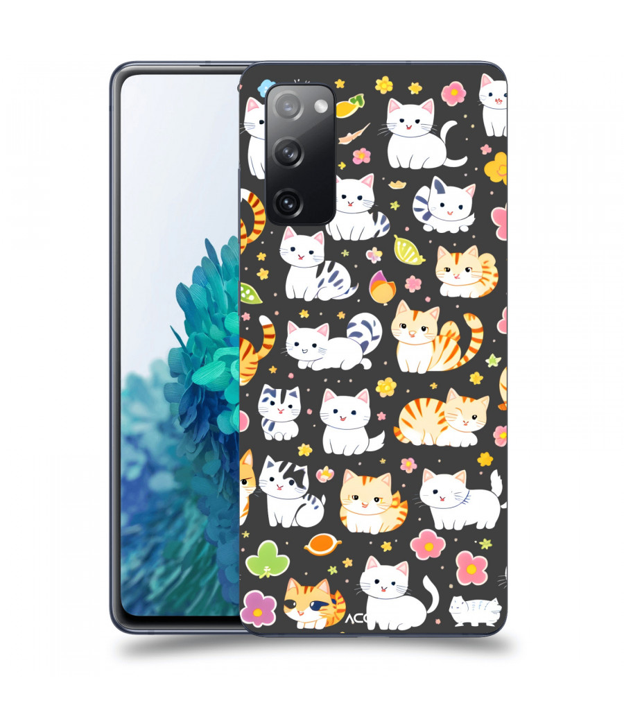 ACOVER Kryt na mobil Samsung Galaxy S20 FE s motivem Little cats