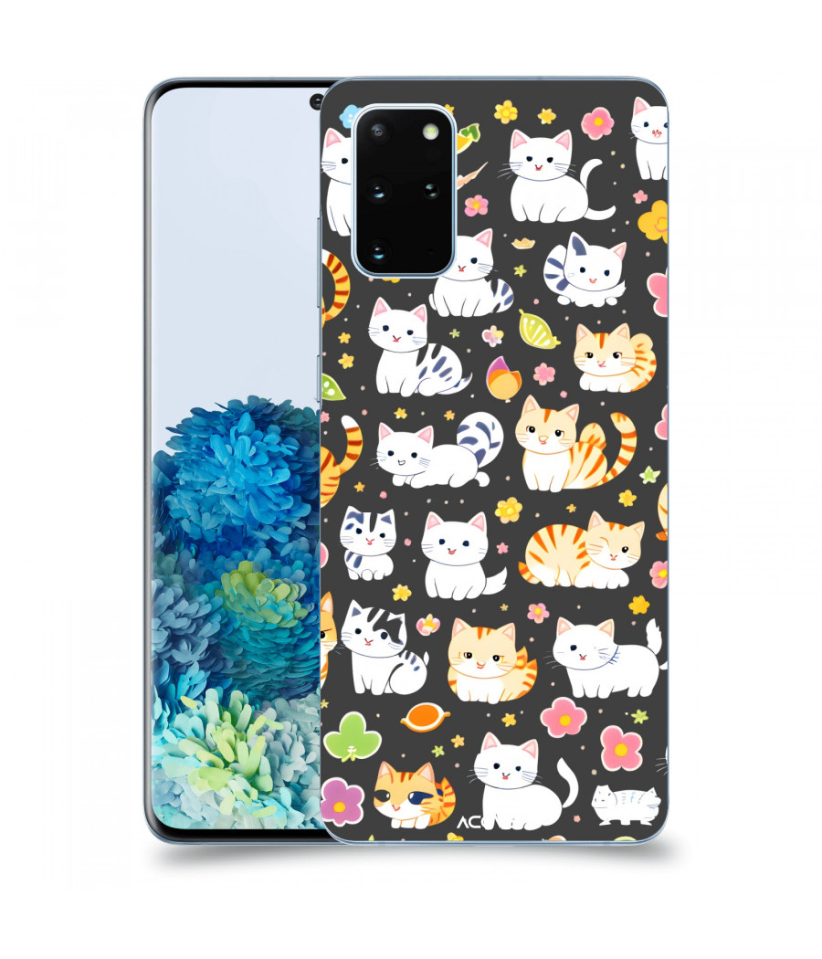 ACOVER Kryt na mobil Samsung Galaxy S20+ G985F s motivem Little cats