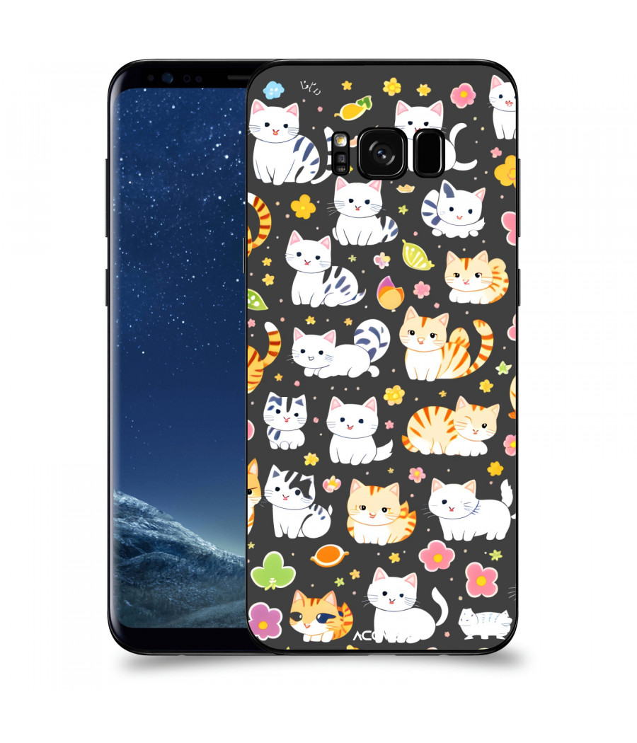 ACOVER Kryt na mobil Samsung Galaxy S8+ G955F s motivem Little cats