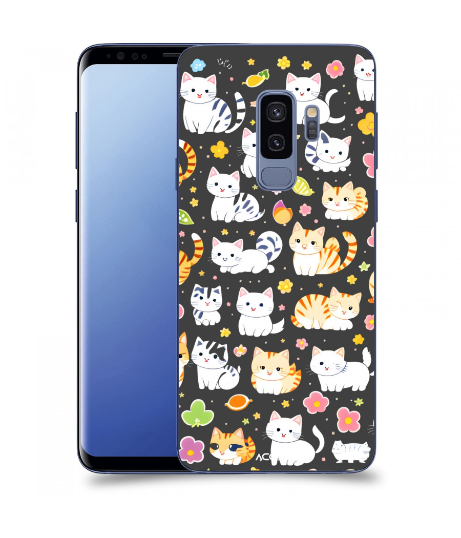 ACOVER Kryt na mobil Samsung Galaxy S9 Plus G965F s motivem Little cats