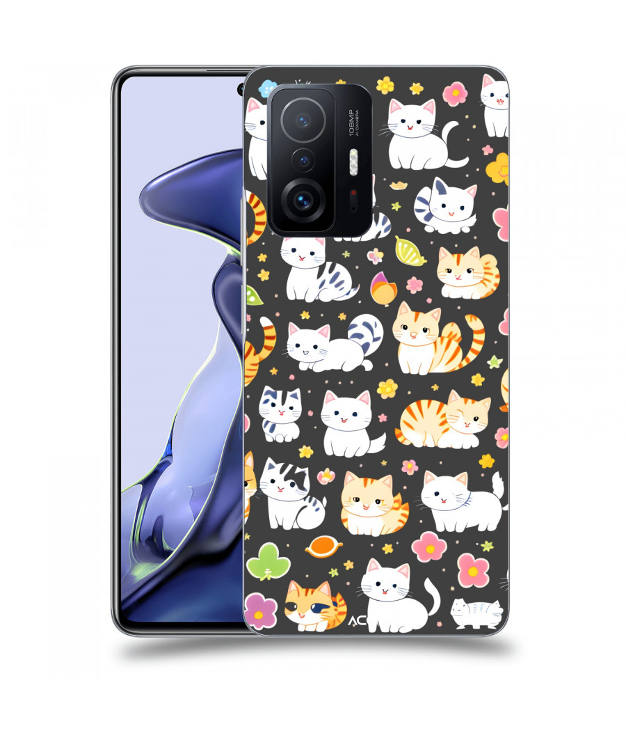 ACOVER Kryt na mobil Xiaomi 11T s motivem Little cats