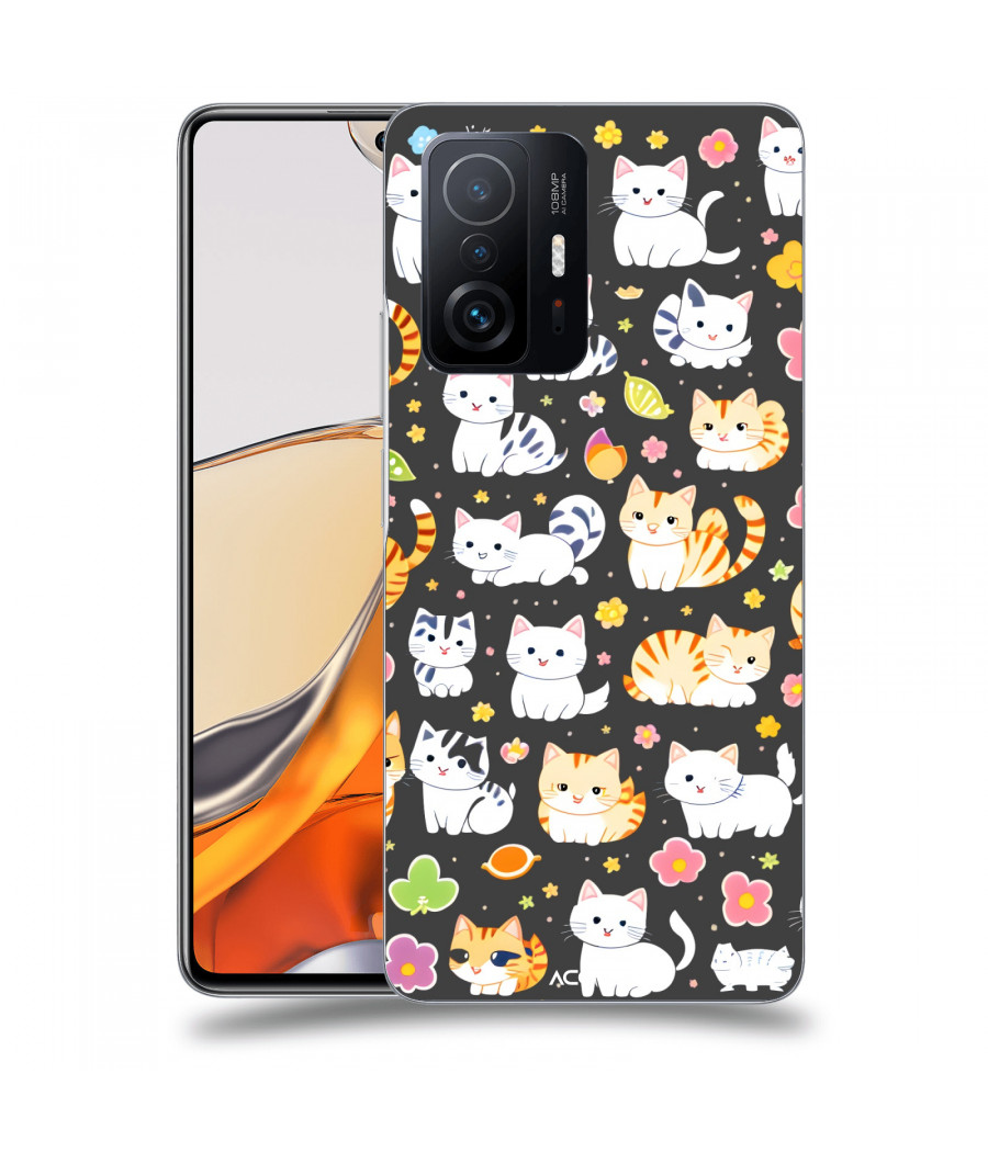 ACOVER Kryt na mobil Xiaomi 11T Pro s motivem Little cats