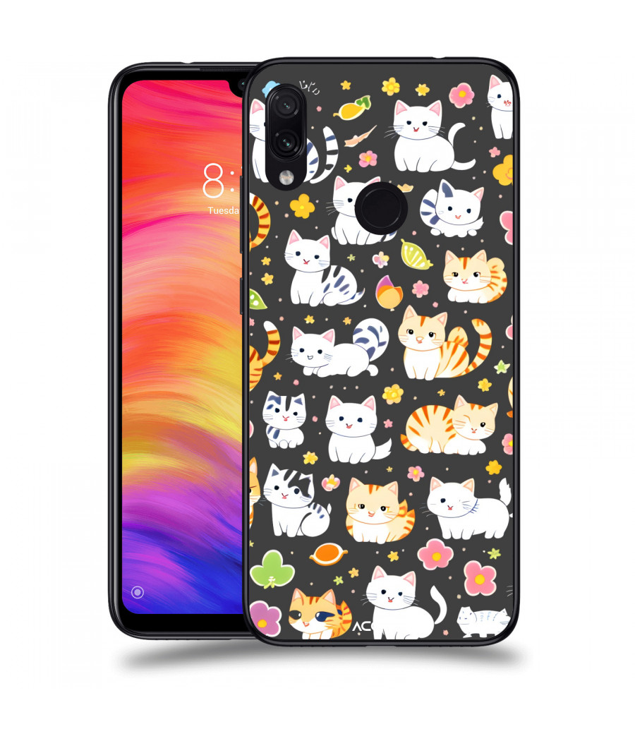 ACOVER Kryt na mobil Xiaomi Redmi Note 7 s motivem Little cats