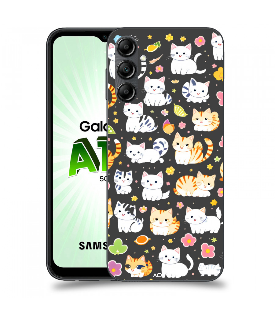ACOVER Kryt na mobil Samsung Galaxy A14 5G s motivem Little cats