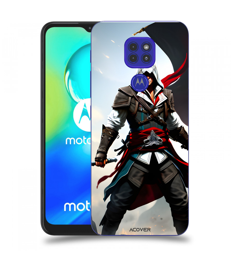 ACOVER Kryt na mobil Motorola Moto G9 Play s motivem Bojovník