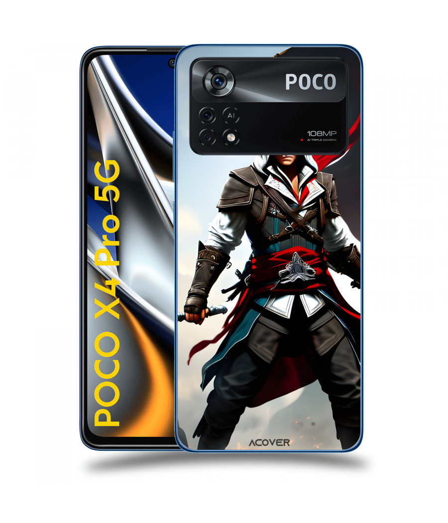 ACOVER Kryt na mobil Xiaomi Poco X4 Pro 5G s motivem Bojovník