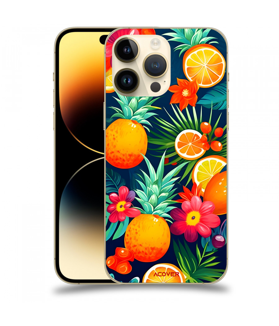 ACOVER Kryt na mobil Apple iPhone 14 Pro Max s motivem Summer Fruits